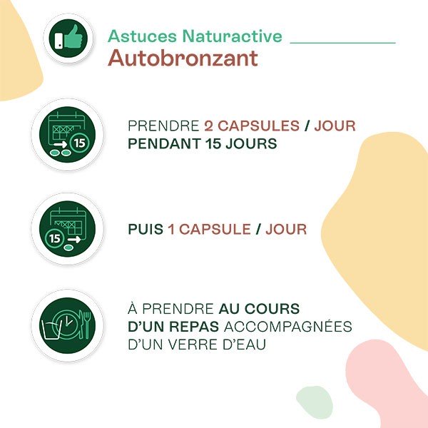 Naturactive Doriance Autobronzant et Protection 30 capsules