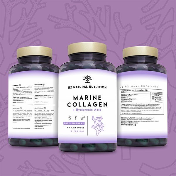 N2 Natural Nutrition Collagène Marin 60 capsules