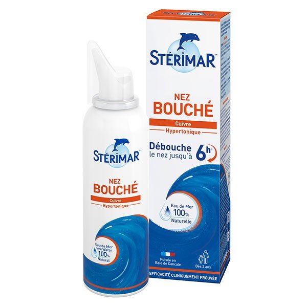 Stérimar Hypertonique Nez Bouché Spray 100ml