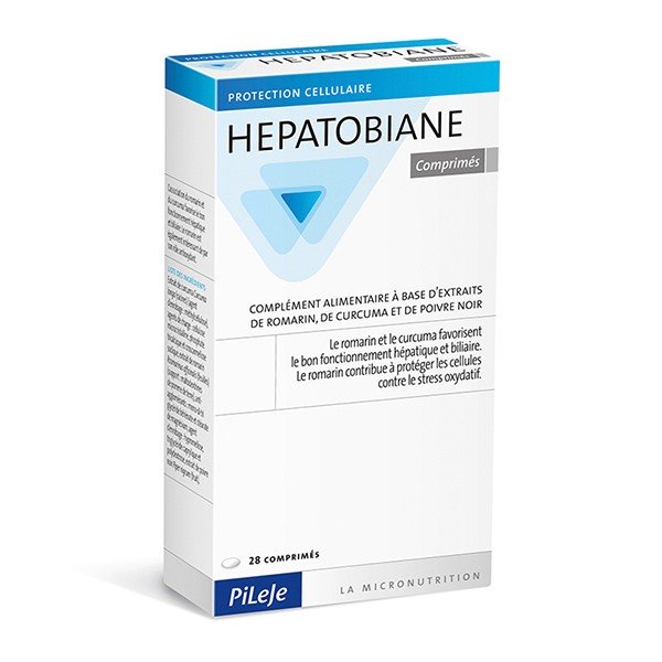 Pileje Hepatobiane 28 comprimés | Pas cher
