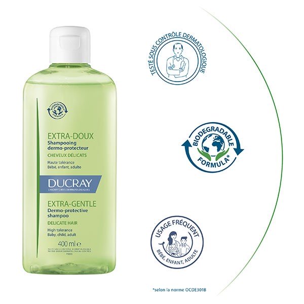 Ducray Extra-Doux Shampoing Dermo-Protecteur 400ml