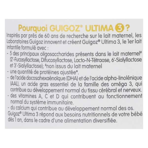Guigoz Ultima Premium 3ème Age 800g
