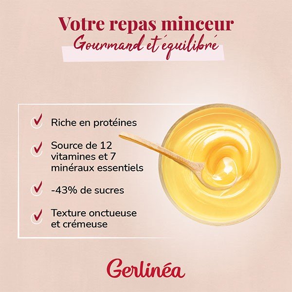 Crème Saveur Vanille - Gerlinéa