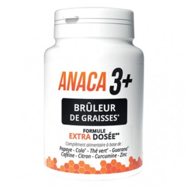 Anaca3+ Brûleur de Graisses Extradosée 120 gélules