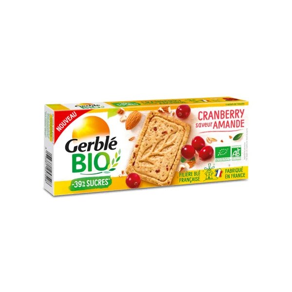 Gerble Bio Cranberry Saveur Amande